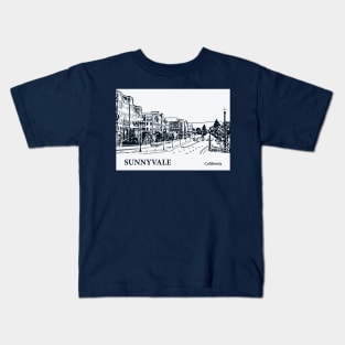 Sunnyvale - California Kids T-Shirt